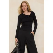 Trendyol Milla Ženska bluza, Crna