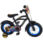 BATMAN Dječji bicikl 12 s pomoćnim kotačima crni