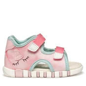 Girls First Steps Sandals Geox Iupidoo Pink - Girls