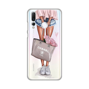 Torbica Clear za Samsung S938B Galaxy S25 Ultra ljubicasta