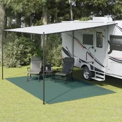 Tepih za šator zeleni 5x3 m
