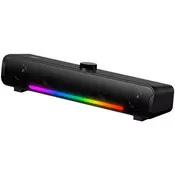 ONIKUMA zvočniki za računalnik L16, Bluetooth, stereo, RGB