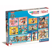 Clementoni Puzzle Tačke na patrulji 10 v 1