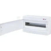 ETI Nadometna razdelilna omarica 18 modulov IP40 bela vrata ECT18PO-s