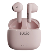 Bežične slušalice Sudio - A1, TWS, ružičaste