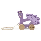 trixie® lesena igrača na vrvici mrs. peacock