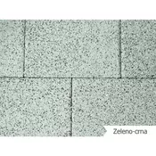PRANA PLOCA 40x40x4cm zeleno-crna