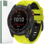 Tech-Protect IconBand Pro pašček za Garmin Fenix 3/5X/6X/7X - Limeta Črna