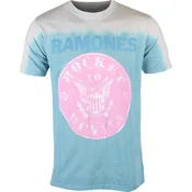 Ramones Rocket To Russia (Wash Collection) Blue M Majica