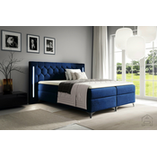 Boxspring postelja California - 140x200 cm