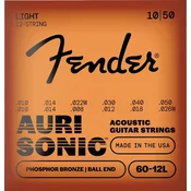 Fender Phosphor Bronze Acoustic Guitar Strings - Light 60-12L Žice za akusticnu gitaru (Kao novo)