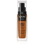 NYX Professional Makeup Cant Stop Wont Stop puder s visokim prekrivanjem nijansa 21 Cocoa 30 ml