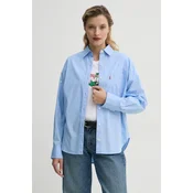Pamucna košulja Levis HARLIE NEW BF SHIRT za žene, relaxed, s klasicnim ovratnikom, 001HM