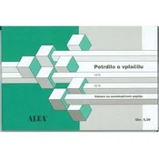 ALEA OBRAZEC 5,29 POTRDILO O VPLAČILU-SAMOKOPIRNI