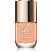 Clarins Everlasting Youth Fluid posvjetljujuci puder SPF 15 nijansa 107 Beige 30 ml