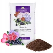 shumee Zemlja za rastline, ki ljubijo kisline, 50 l za borovnice, azaleje, hortenzije, resje