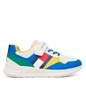 Tommy Hilfiger Superge Flag Low Cut Lace-Up/Velcro T1X9-34369-1843 S Pisana