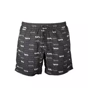 Karl Lagerfeld Muški kupaci KL21MBM06_NERO_BLACK, Crni