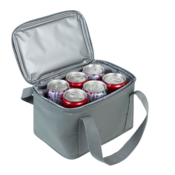 RIVACASE 5705 hladilna torba 5l za 6 x 0,5l pločevink - siva