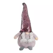 CUPID Plišana - novogodišnja dekoracija patuljak/ devojcica/ 56cm