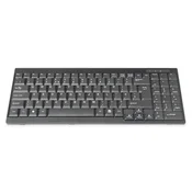 Digitus DS-72000UK tipkovnica Univerzalno QWERTY Angleščina Črna