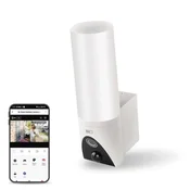 GoSmart Zunanja vrtljiva kamera in svetilo IP-310 TORCH, z Wi-Fi, bela 3Mpx