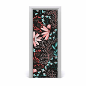 tulup.si Samolepilni tapete na vratih Field cvetje 85x205 cm
