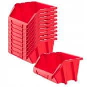 KADAX Delavniški pladnji Skladiščni zabojniki Komplet 10 pladnjev Pladenj 144x118 mm, (5000355577)