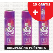 Poppers Liquid Colors Titanium 3+1