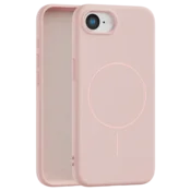 Velvet Touch MagSafe maska za iPhone 16e - Roze