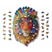 Mystic Lion Wooden Puzzle XL (505 Pieces)