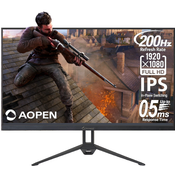 Gaming monitor Acer AOPEN - 27KG3X1bmipx, 27, 0.5ms, 200Hz, IPS, FreeSync