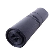 Vreče za smeti 120 l 40 mic. 70 x 110 cm črne barve (25 kosov)