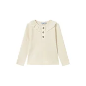 Mayoral Polo majica 2112 Écru Regular Fit