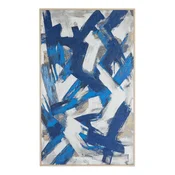 Slika z ročno naslikanimi elementi z okvirjem/na platnu 127,5x206,5 cm Bold – Bizzotto