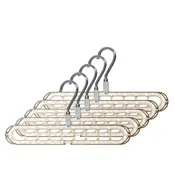 INF Glacier vzorec 9-odhikov vrtljiv obešalnik za oblačila, 5 kosov Transparent Gray, (5000296456)