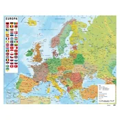 Grupo MINI PLAKAT ZEMLJEVID EVROPE, (20837151)