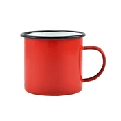 Emajlirana skodelica 450ml rdeča 54164
