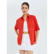 MixRay Bluza oranžno rdeča