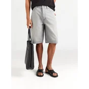 HUGO Kavbojke  siv denim