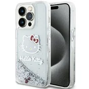 HELLO KITTY Hello Kitty ovitek za iPhone 15 Pro - srebrn