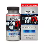 Twinlab Ripped Fuel 5X, 40 tableta