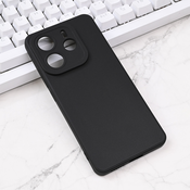 Maska za Xiaomi Redmi Note 14 5G Silikon Pro Camera crna