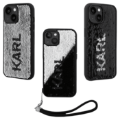 Karl Lagerfeld Ovitek Karl Lagerfeld Sequins Reversible za iPhone 13 (KLHCP13MPSQRKS, KLHCP14SPSQRKS)