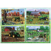 RAVENSBURGER John Deere Puzzle XXL 500 kosov