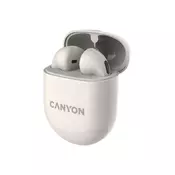 Bežicne slušalice Canyon - TWS-6, bež