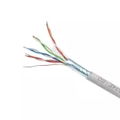 Gembird 305m Cat5e FTP kabel za umrežavanje Sivo F/UTP (FTP)