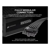 CORSAIR RM1000e 1000W GOLD modularno CP-9020297-EU