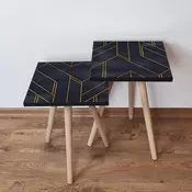 HANAH HOME 2SHP156 Navy Blue