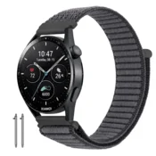 Pašček za Xiaomi Mi Watch S1, močan in trpežen, siv